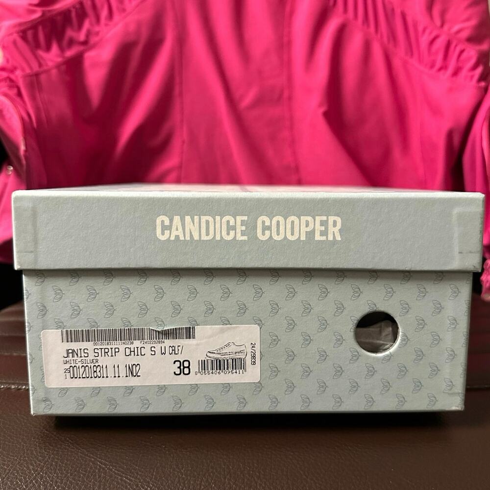 CANDICE COOPER JANIS STRIP CHIC S WMN
 Sz 7.5 - NEW W/ BOX - Picture 8 of 9